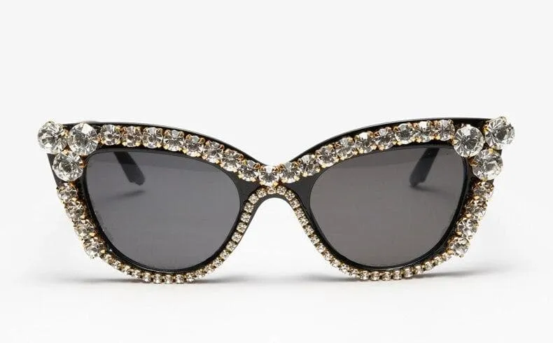 Caitlin Crystal Frame Sunglasses