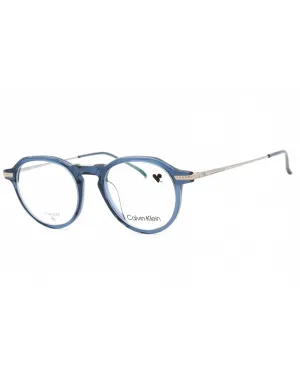 Calvin Klein  CK19531 Round Eyeglasses for Men - Blue