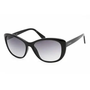 Calvin Klein Retail Women's Sunglasses - Black Plastic Cat Eye Shape | CK19560S 001