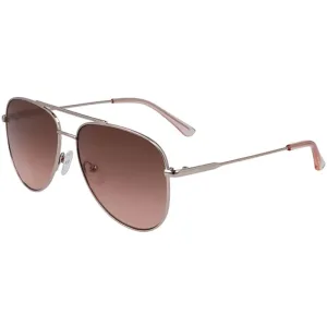 Calvin Klein Unisex Sunglasses - Full Rim Rose Gold Pilot Metal Frame | CK19133S 780