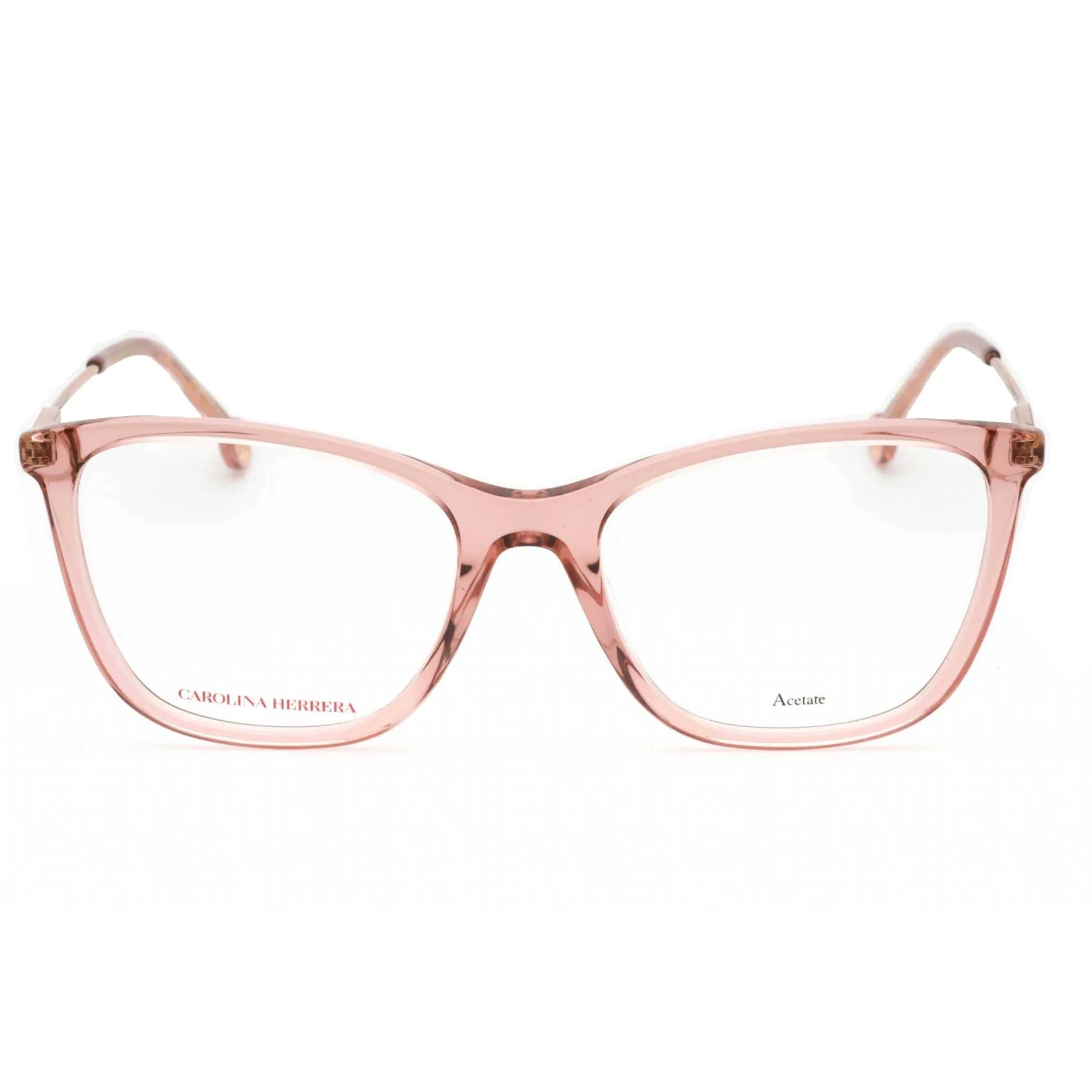 Carolina Herrera Women's Eyeglasses - Nude Plastic Cat Eye Frame | CH 0071 0FWM 00