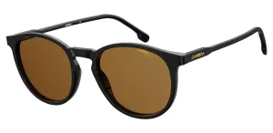 CARRERA 230/S BLACK BROWN 52