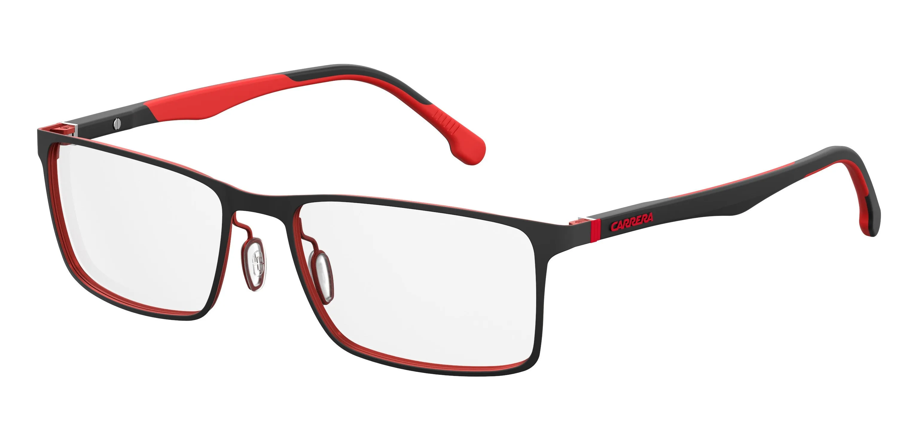 CARRERA 8827/V MT BLK RED 57