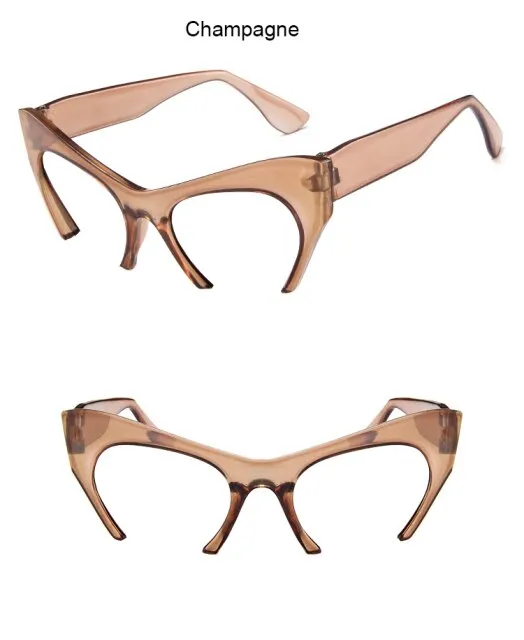 Cat Eye Anti Blue Light Myopia Glasses Women Anti Glare Short-Sighted Stylish Eyeglasses