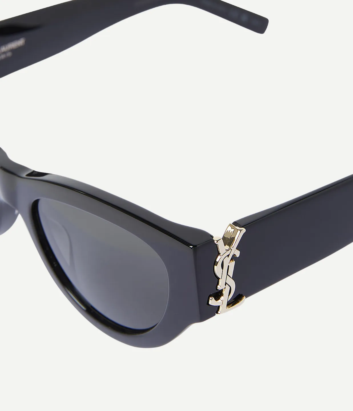 Cat-eye Monogram Sunglasses in Black