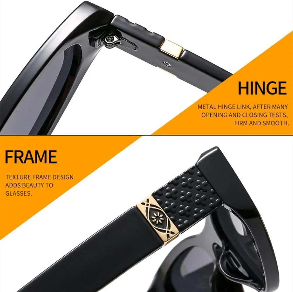 Cat Eye Sunglasses Women Vintage Female Shades Luxury Sun Glasses UV400 Eyewear