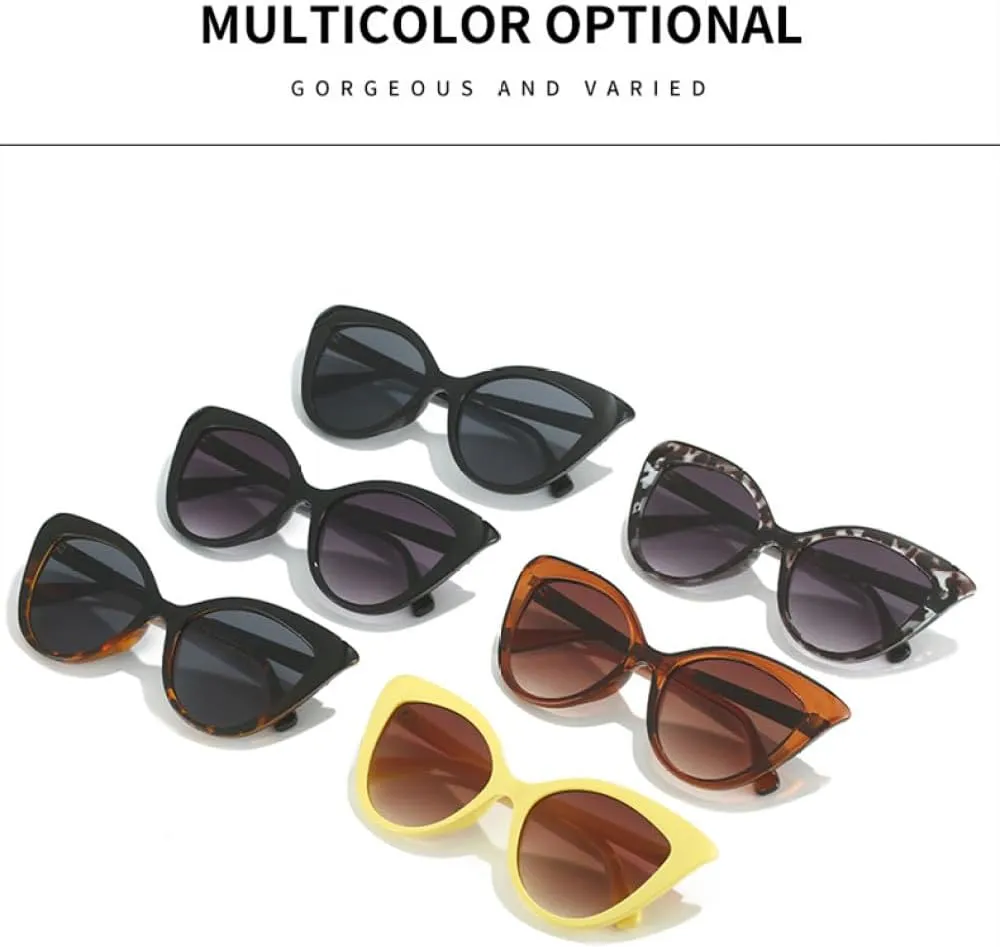 Cat Eye Sunglasses Women Vintage Shades Female Sun Glasses UV400 Eyewear