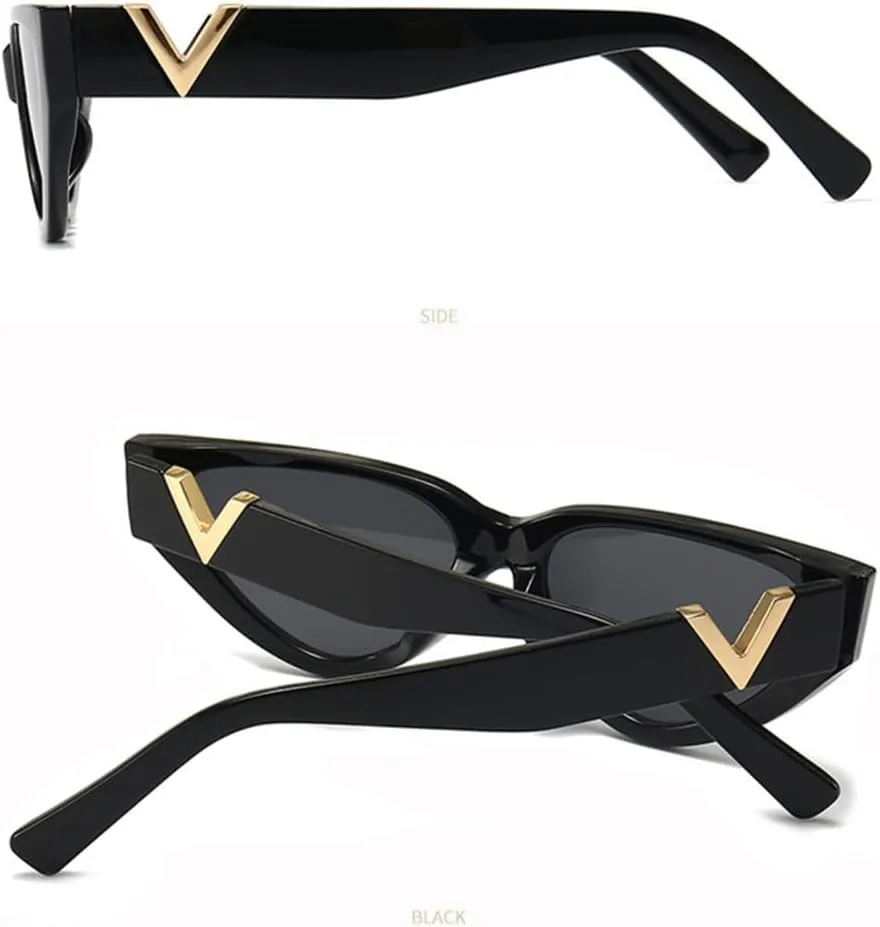 Cat Eye Sunglasses Women Vintage Sun Glasses For Shades Female Eyewear