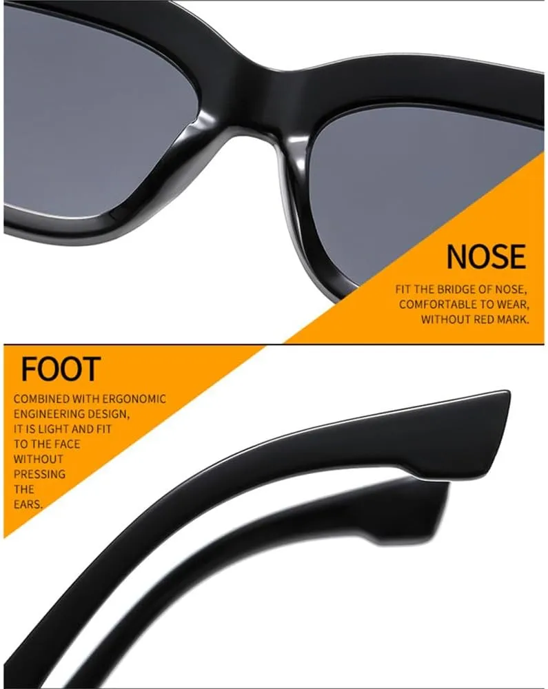 Cat Eye Women Sunglasses Vintage Shades Female Sun Glasses UV400