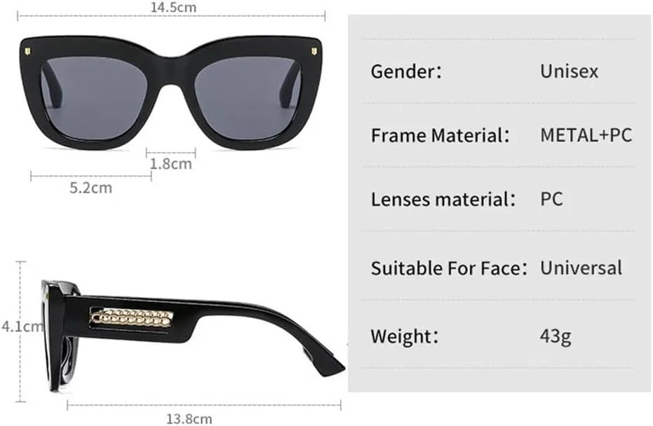 Cat Eye Women Sunglasses Vintage Shades Female Sun Glasses UV400