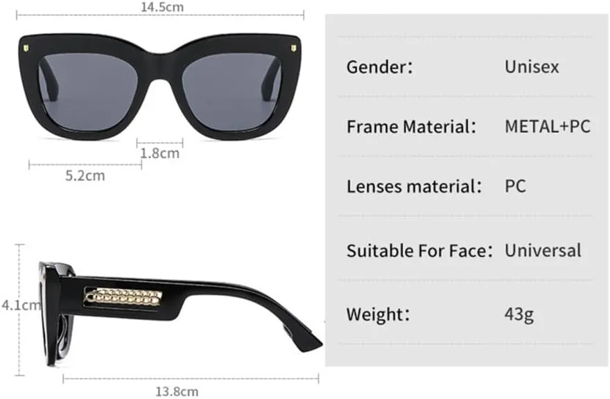Cat Eye Women Sunglasses Vintage Shades Female Sun Glasses UV400
