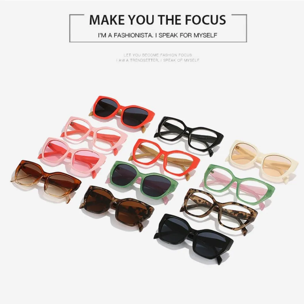 Cat Eye Women Sunglasses Vintage Sun Glasses Men Shades Female UV400