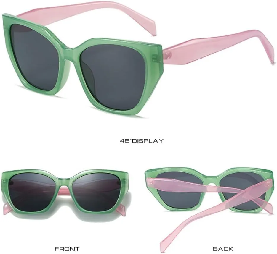 Cat Eye Women Sunglasses Vintage Sun Glasses Men Shades Female UV400