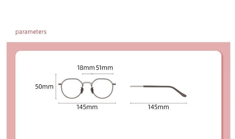 CCspace Unisex Full Rim Polygon Alloy Eyeglasses 55714