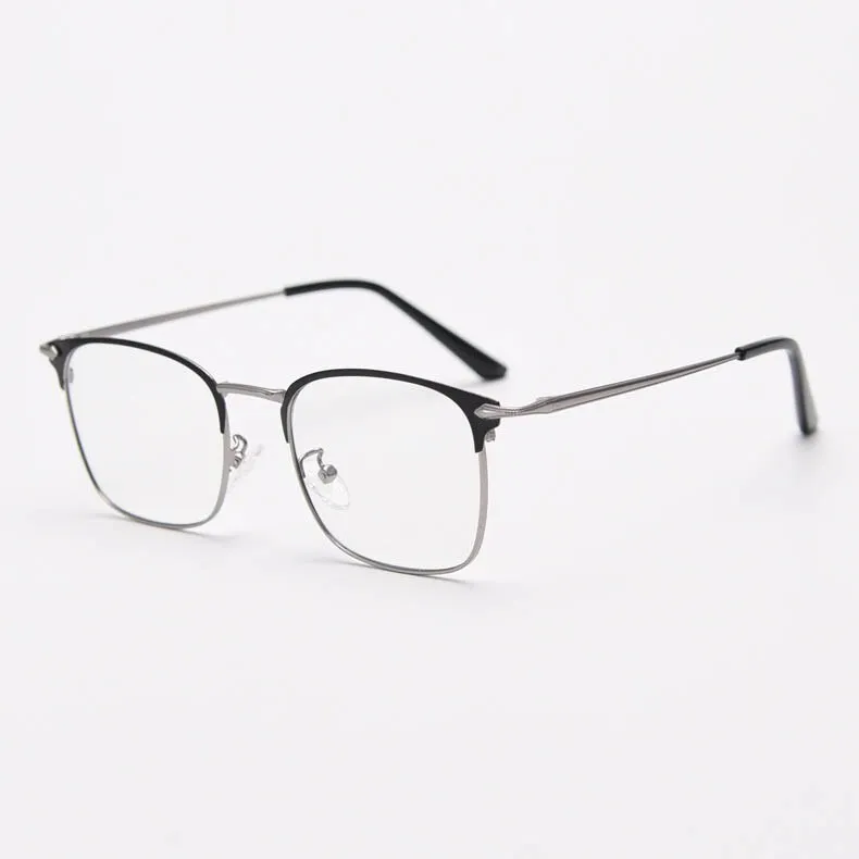 CCspace Unisex Full Rim Small Square Alloy Eyeglasses 55799