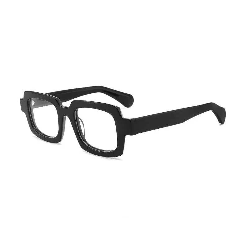 CCspace Unisex Full Rim Square Acetate Eyeglasses 54907