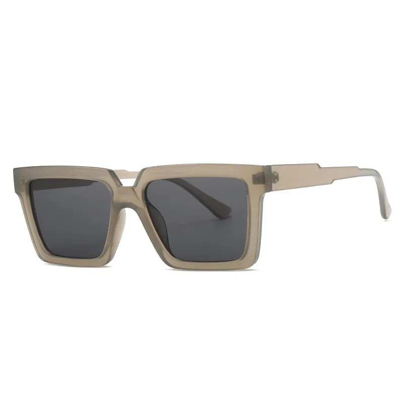 CCspace Unisex Full Rim Square Tr 90 Eyeglasses 55830