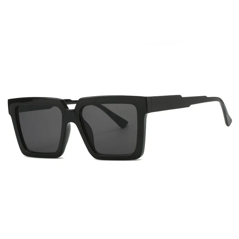 CCspace Unisex Full Rim Square Tr 90 Eyeglasses 55830
