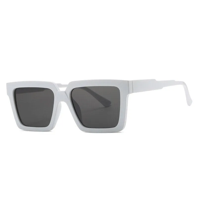 CCspace Unisex Full Rim Square Tr 90 Eyeglasses 55830