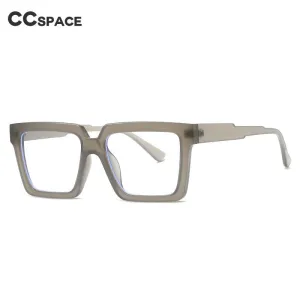 CCspace Unisex Full Rim Square Tr 90 Eyeglasses 55830