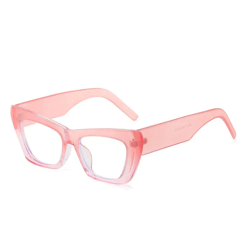 CCspace Women's Full Rim Cat Eye Plastic Eyeglasses 56897
