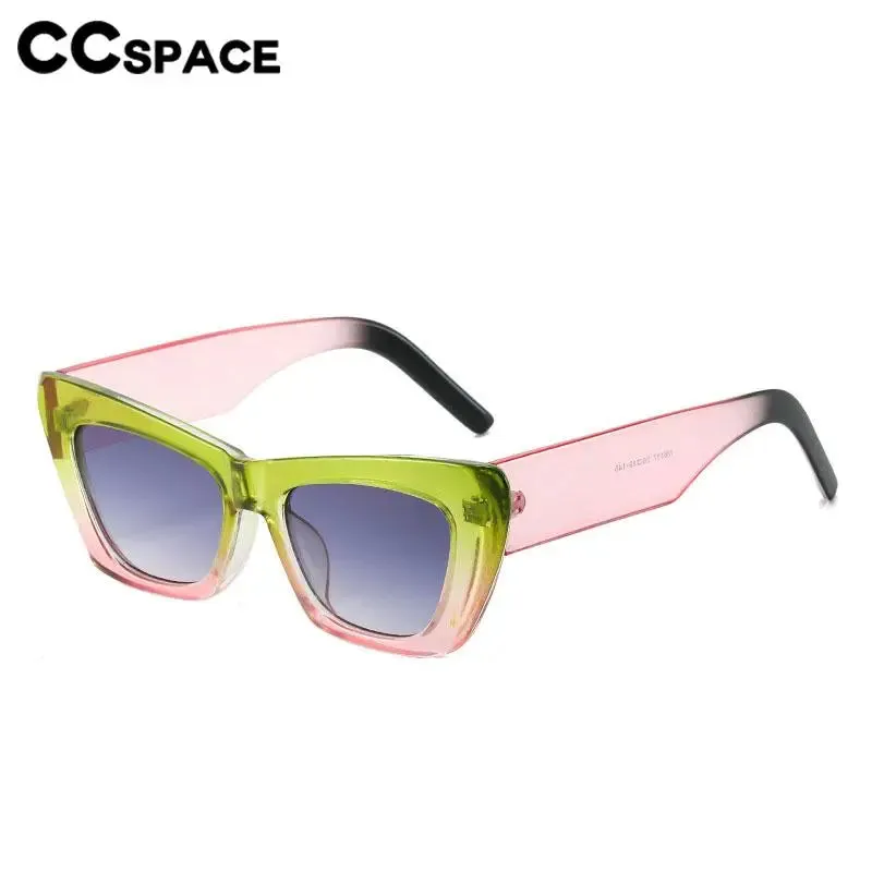 CCspace Women's Full Rim Cat Eye Plastic Eyeglasses 56897
