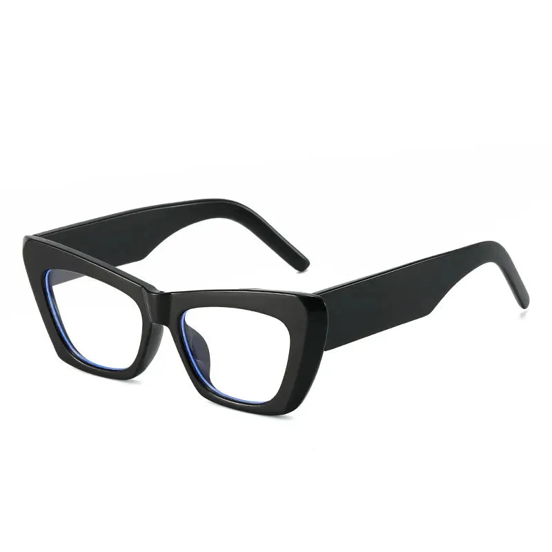 CCspace Women's Full Rim Cat Eye Plastic Eyeglasses 56897