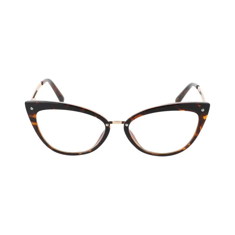 CCspace Women's Full Rim Cat Eye Tr 90 Titanium Frame Eyeglasses 51102