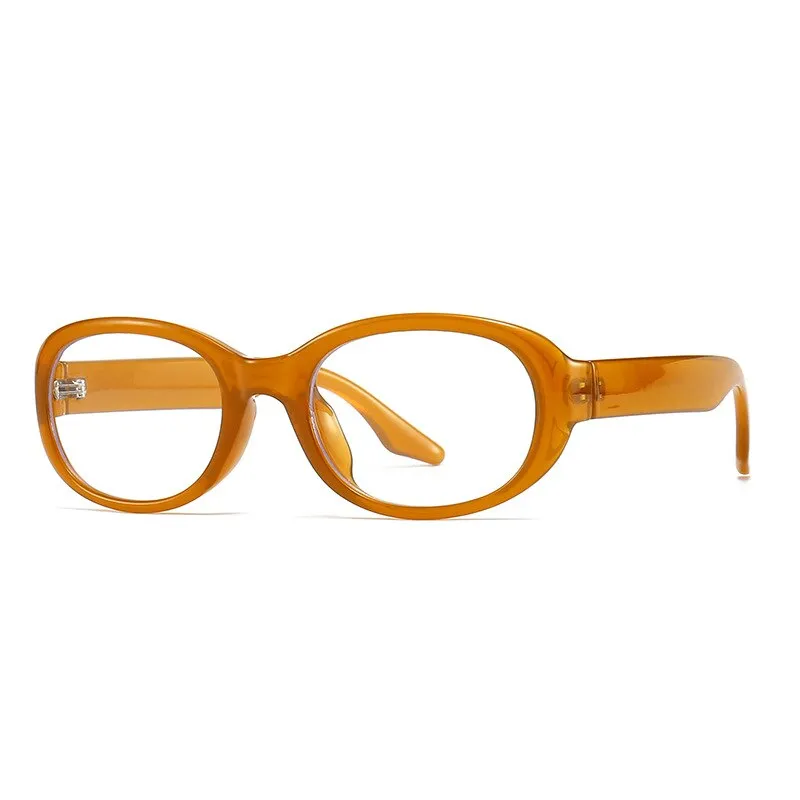 CCspace Women's Full Rim Oval  Tr 90 Eyeglasses Polarized Sunglasses 55869
