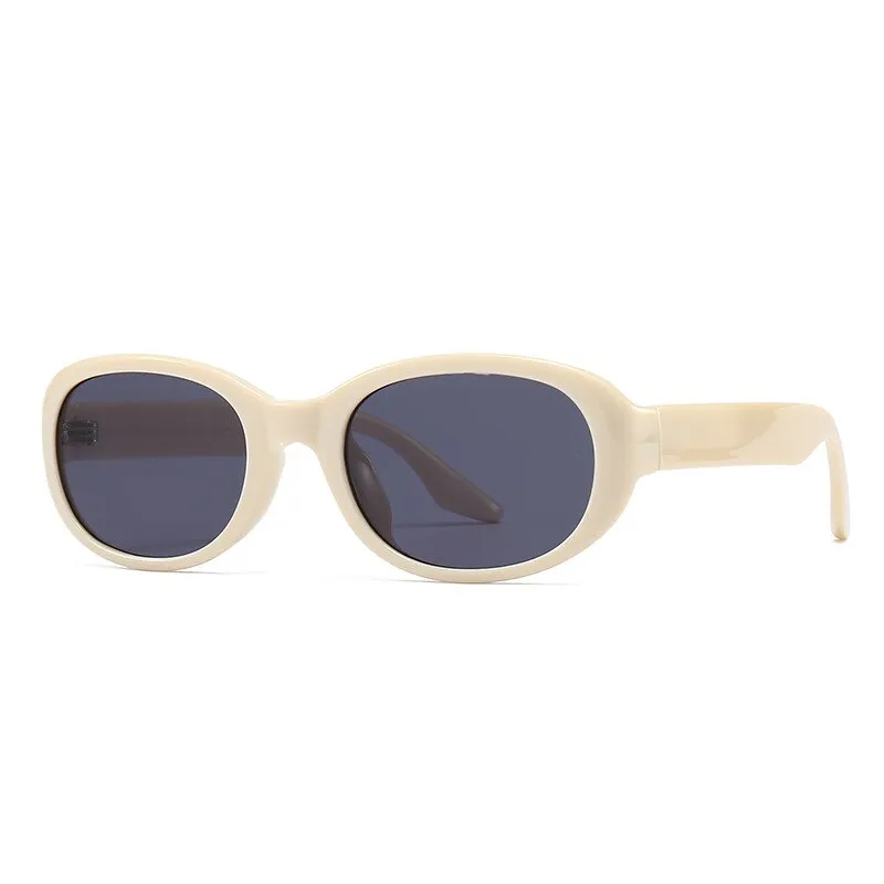 CCspace Women's Full Rim Oval  Tr 90 Eyeglasses Polarized Sunglasses 55869