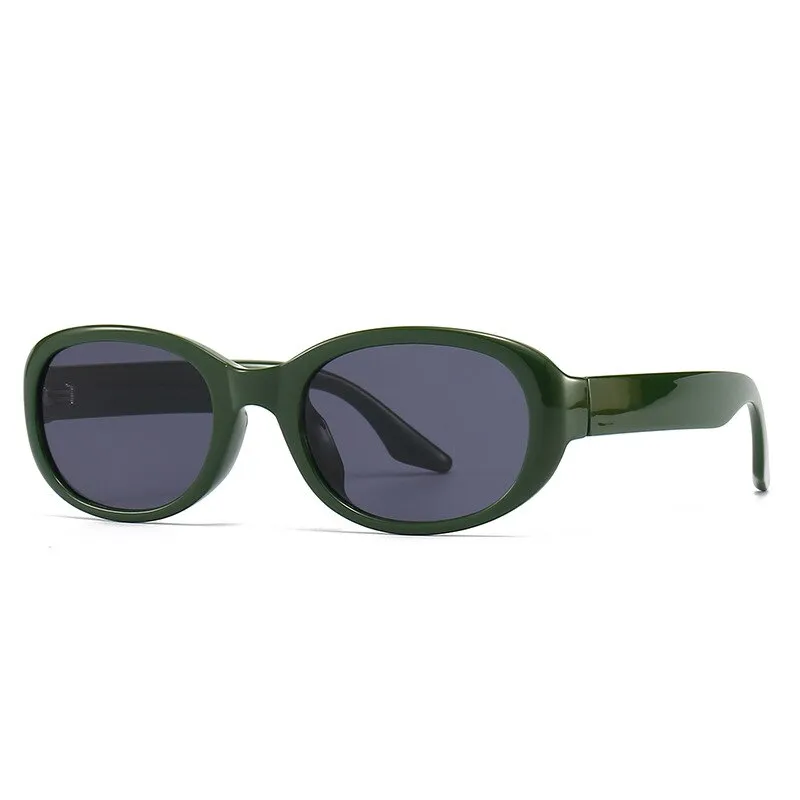 CCspace Women's Full Rim Oval  Tr 90 Eyeglasses Polarized Sunglasses 55869