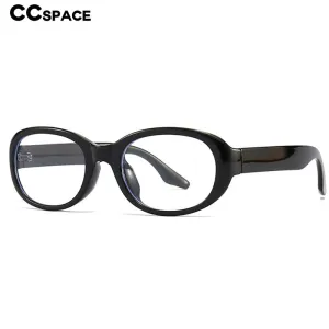 CCspace Women's Full Rim Oval  Tr 90 Eyeglasses Polarized Sunglasses 55869