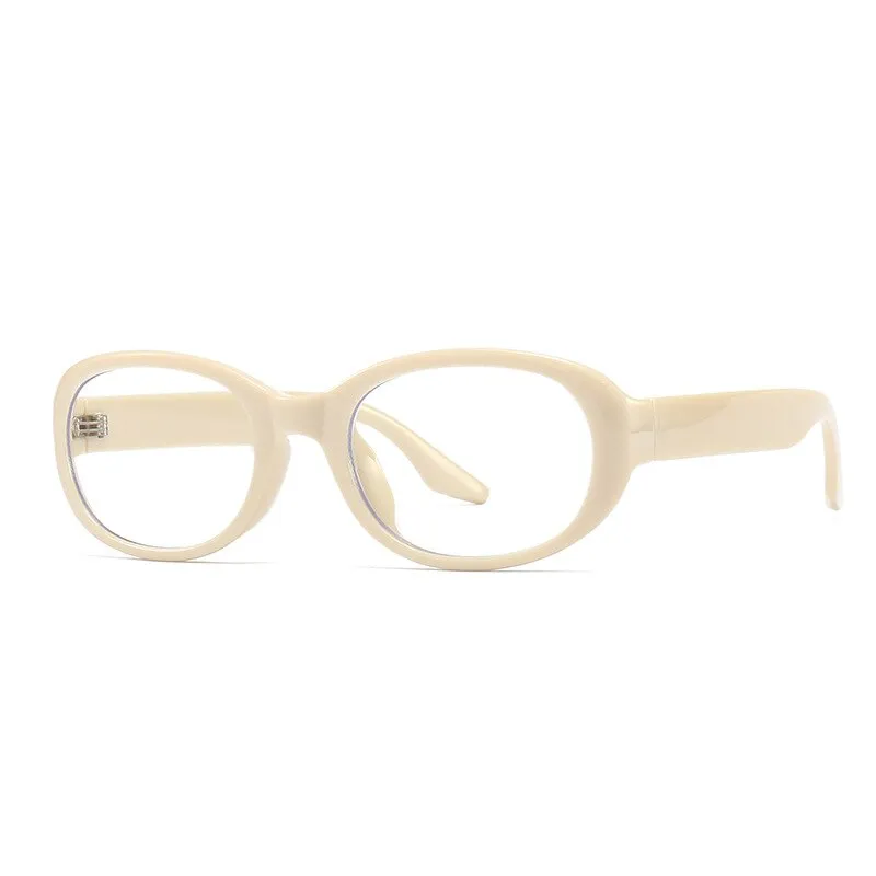 CCspace Women's Full Rim Oval  Tr 90 Eyeglasses Polarized Sunglasses 55869
