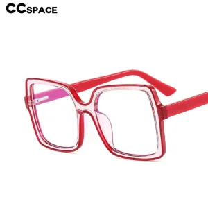 CCspace Women's Full Rim Square Cat Eye Tr 90 Titanium Eyeglasses 55151