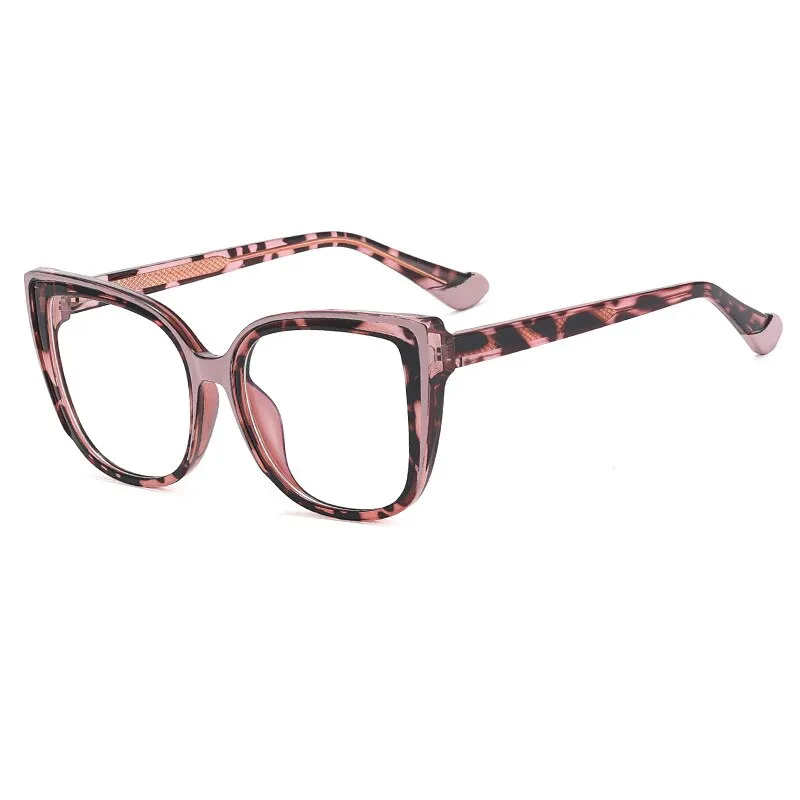 CCspace Women's Full Rim Square Cat Eye Tr 90 Titanium Eyeglasses 55598
