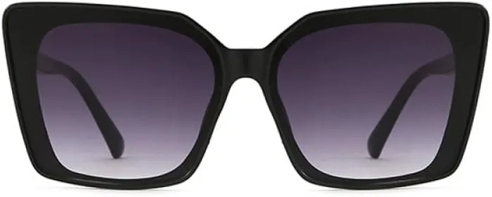 CGZWFERA-Large Sunglasses Womens Cat Eye Sun Glasses Vintage UV400 Outdoor