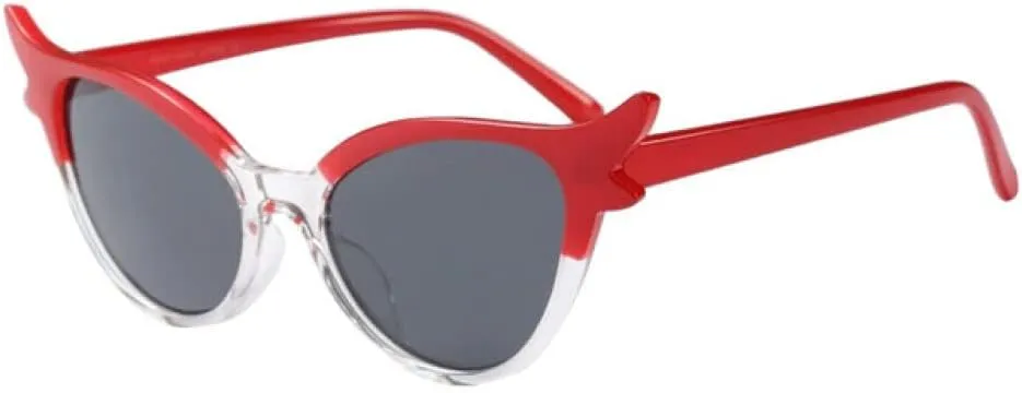 CGZWFERA-Retro Vintage Clout Cat Eye Sunglasses Outdoor Outdoor Glasses Eyewear