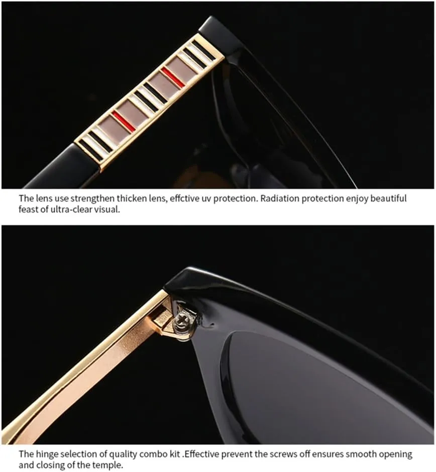 CGZWFERA-Women's Sunglasses Small Cat Eye Frame Eyewear Vintage Outdoor Female UV400 Eyeglasses