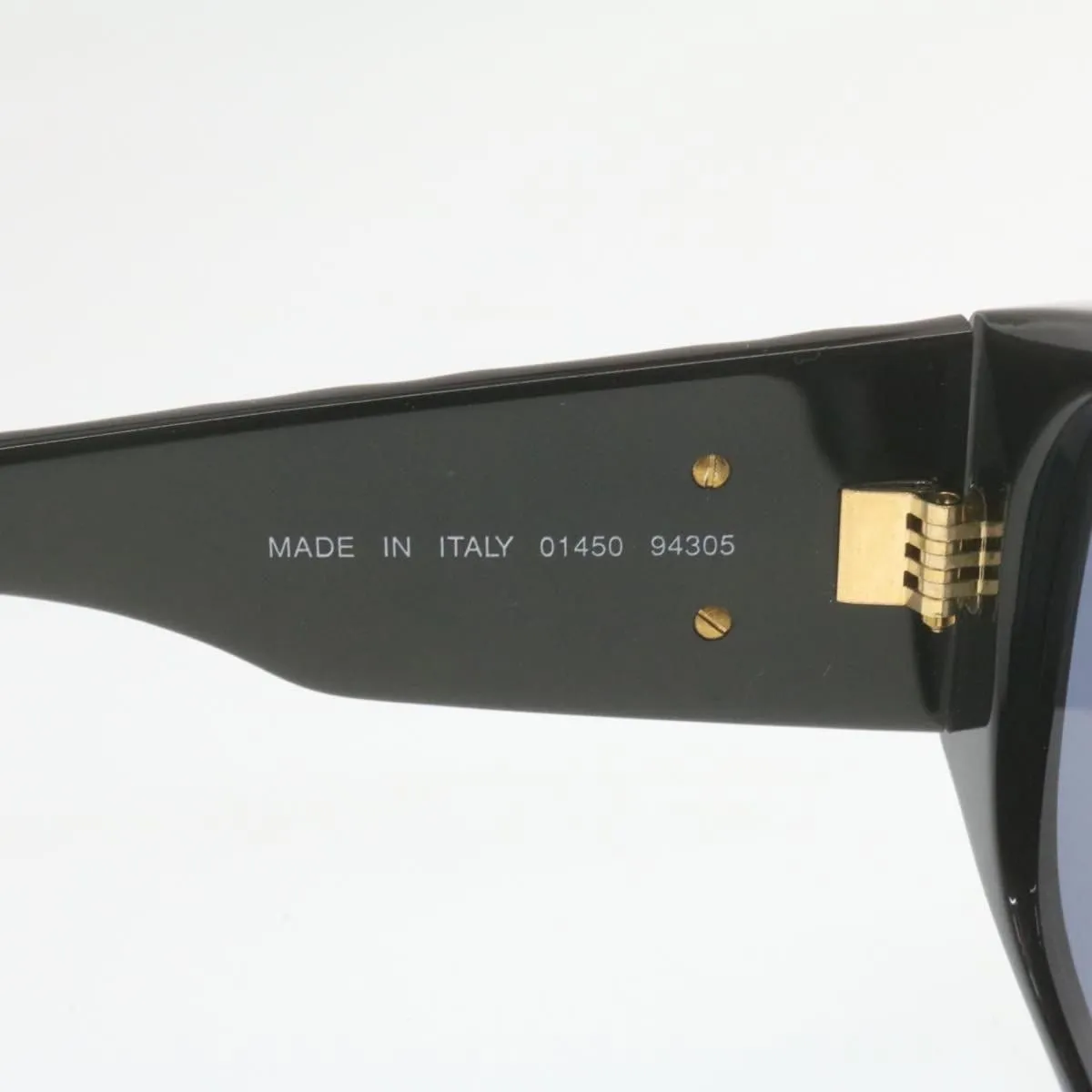CHANEL Sunglasses Black CC Auth ar3537