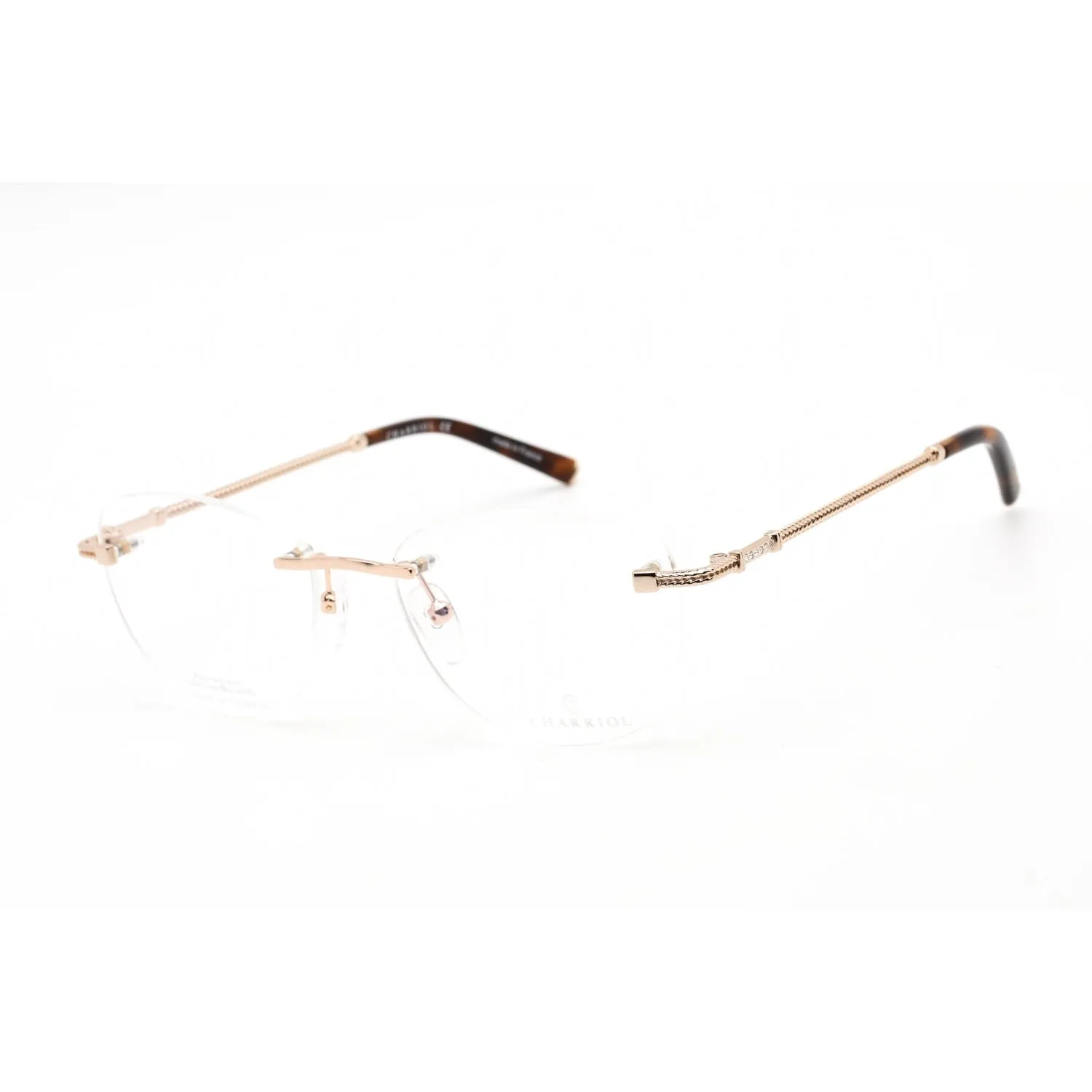 Charriol PC71024 Eyeglasses Shiny Gold / Clear Lens (S)
