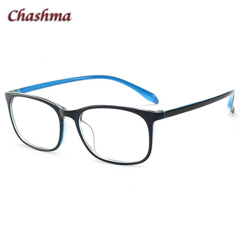 Chashma Ochki Unisex Full Rim Round Square Tr 90 Titanium Eyeglasses 6056