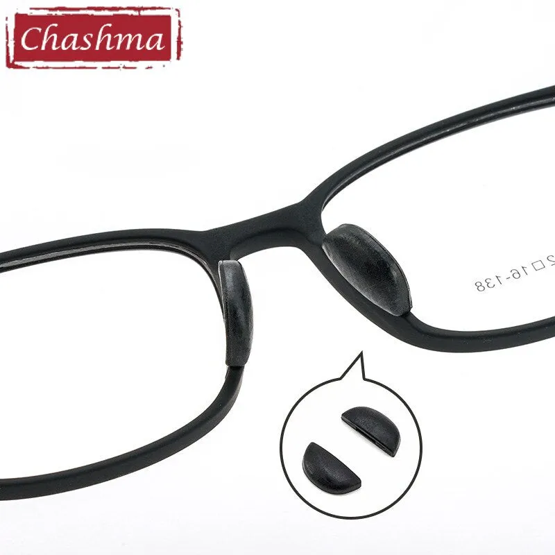 Chashma Ottica Children's Unisex Full Rim Square Tr 90 Titanium Eyeglasses 8093