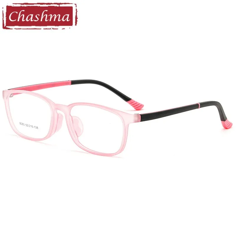 Chashma Ottica Children's Unisex Full Rim Square Tr 90 Titanium Eyeglasses 8093