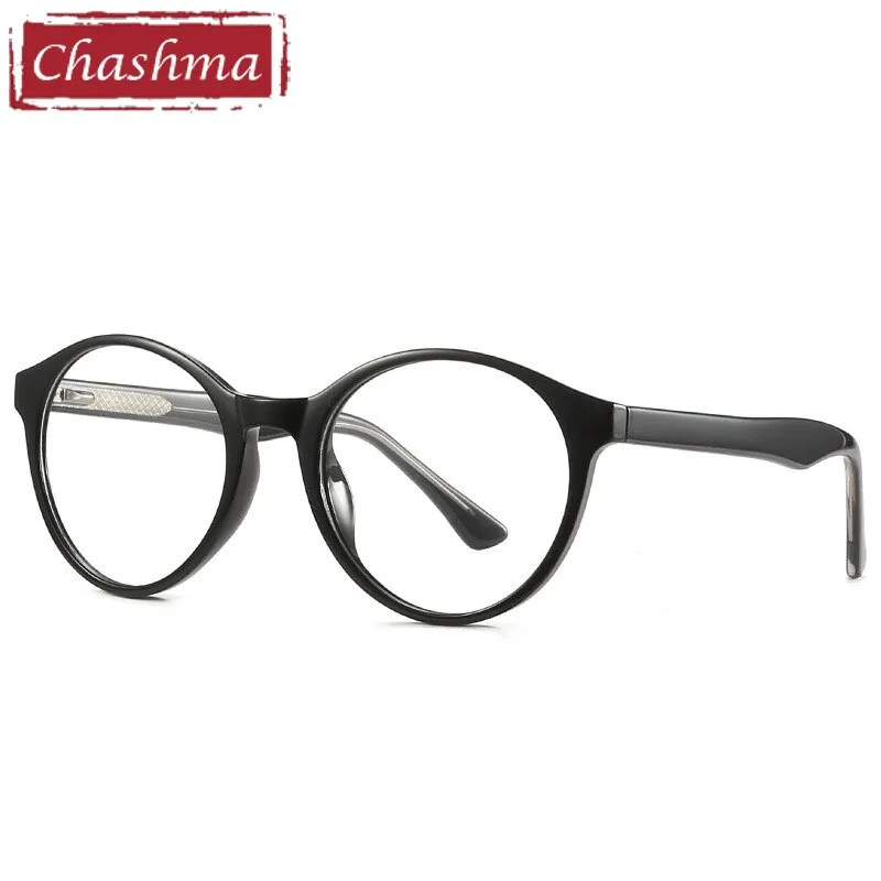 Chashma Unisex Full Rim Round Acetate Eyeglasses 2007