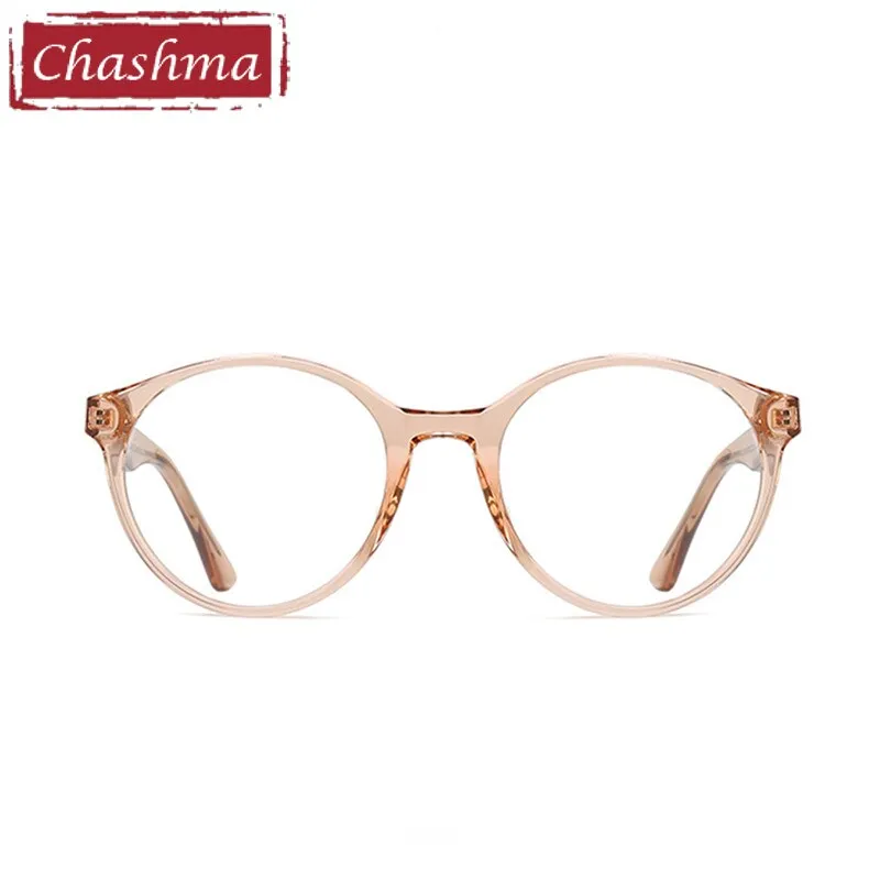 Chashma Unisex Full Rim Round Acetate Eyeglasses 2007