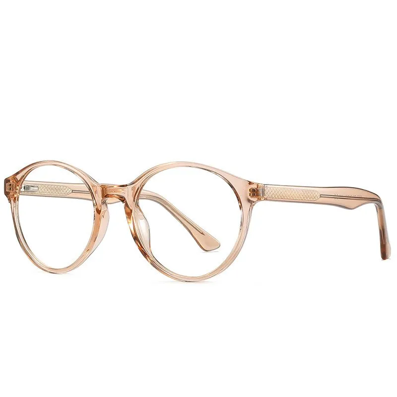 Chashma Unisex Full Rim Round Acetate Eyeglasses 2007