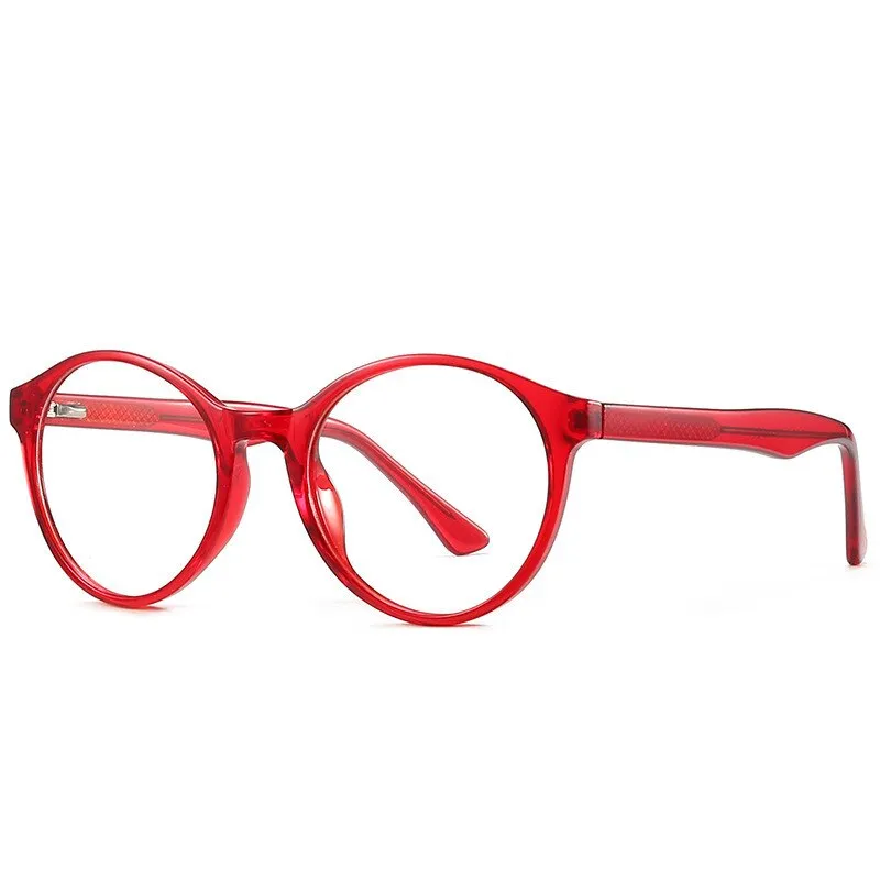 Chashma Unisex Full Rim Round Acetate Eyeglasses 2007