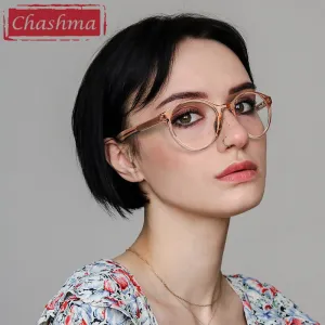 Chashma Unisex Full Rim Round Acetate Eyeglasses 2007