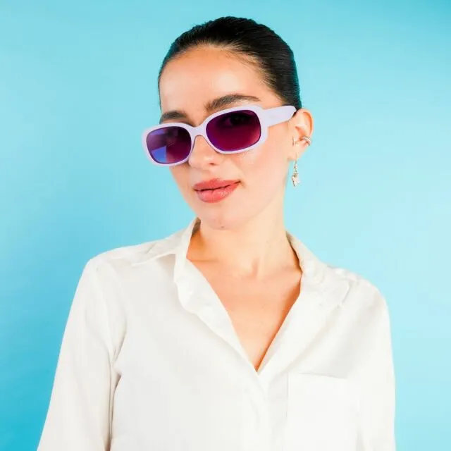 CHIARA GLOW SUNGLASSES - Liliac Breeze