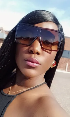 Chic  Oversized Sunglasses for Women Men Big Flat Top Fashion-COKO